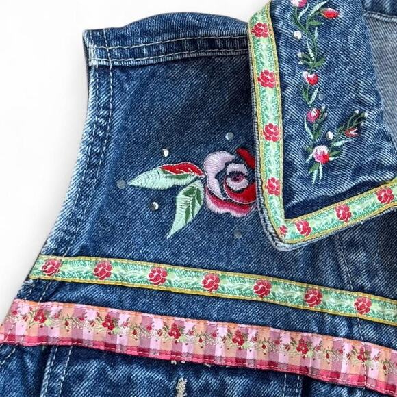 90's Bill Blass Denim Vest - Picture 4 of 5